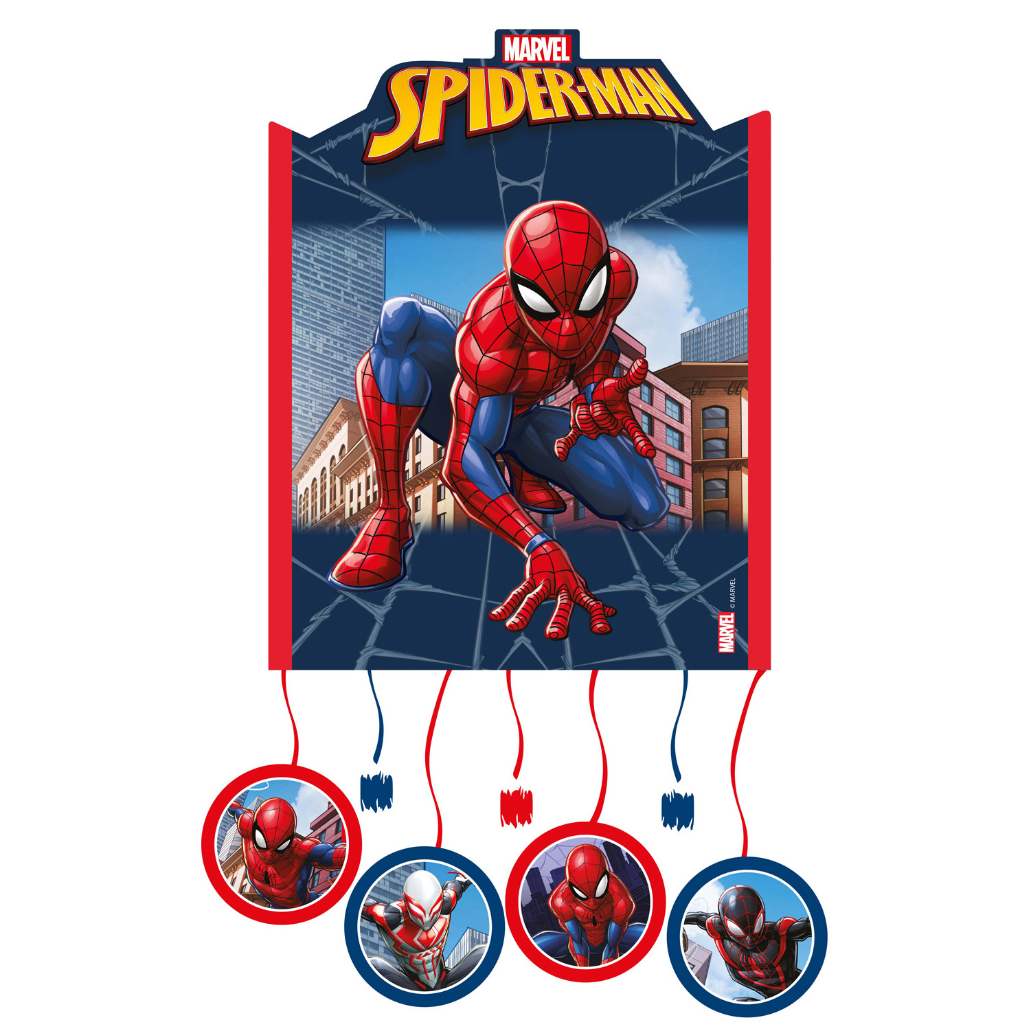 Spider-Man Birthday Pinata - Spiderman Party Supplies
